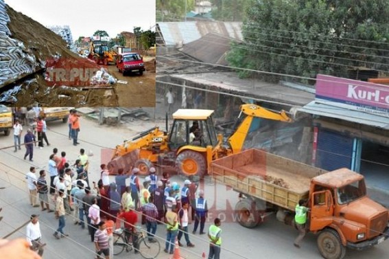 Rs 300 crore Agartala Flyover project by tainted Nagarjuna Constructions (NCC) : proper structural safety audits in cold-storage in Earthquake-prone Zone-V Tripura 